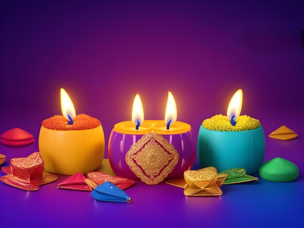 Happy beautiful diwali day