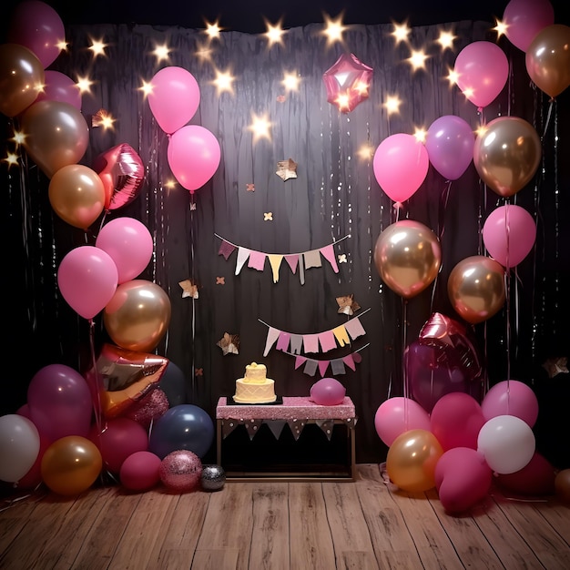 Happy Birthday Backdrop birthday party Background