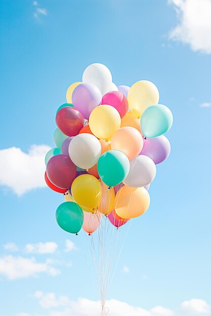 happy birthday balloons