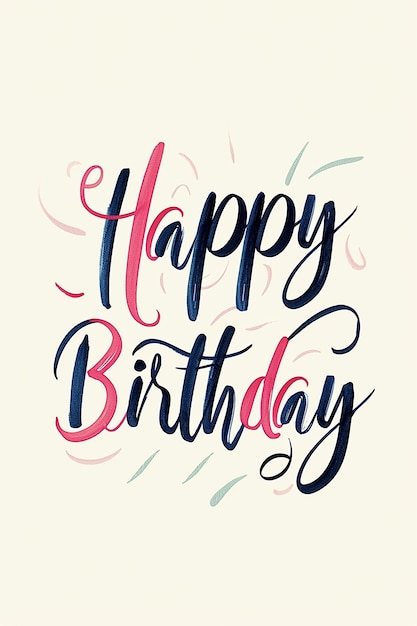 Happy birthday card