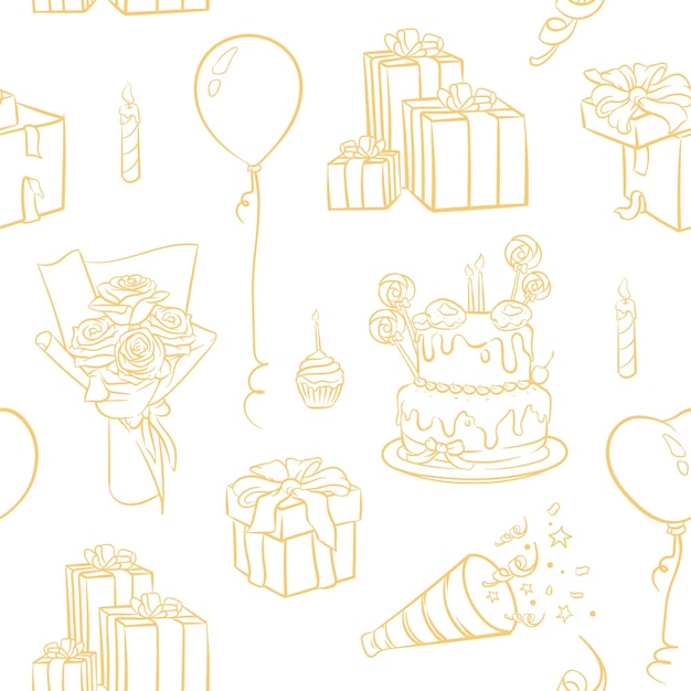 생일 축하 패턴