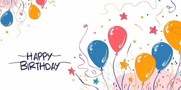 ハッピーバースデーポスター 誕生日カード 祝日カード
