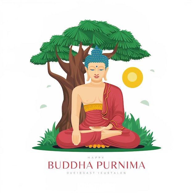 Happy Buddha Purnima VesakBuddhist festival