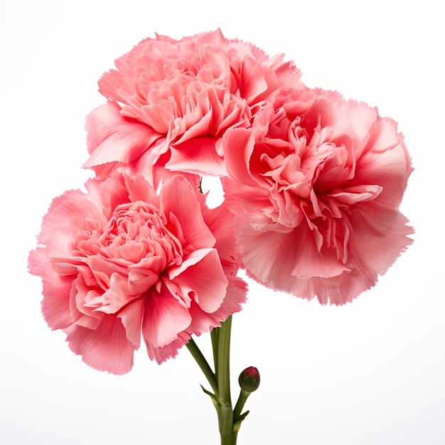 Happy Carnation Pop Colorism In Monochromatic Style