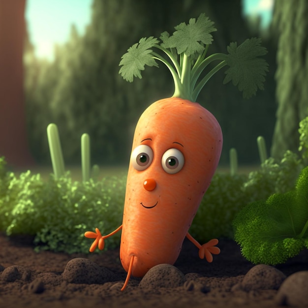 happy carrot