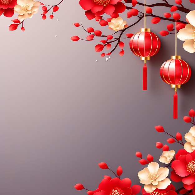 Happy Chinese New Year 2024 Background