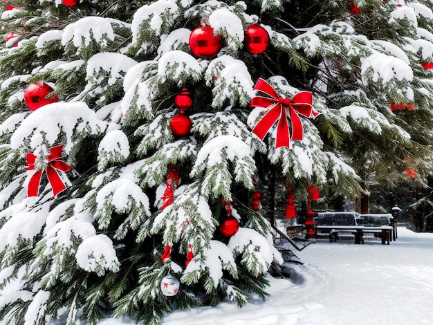 ハッピークリスマス カラフルなクリスマス 背景 クリスマス プレゼント クリスマスツリー