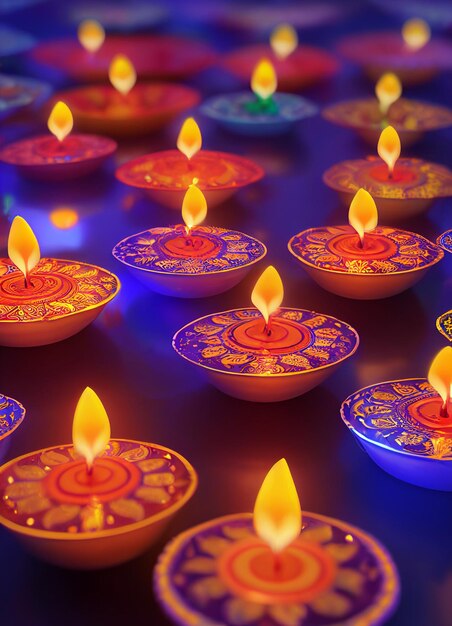 Happy Diwali Background