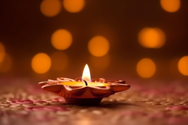 Happy Diwali beautiful festive background