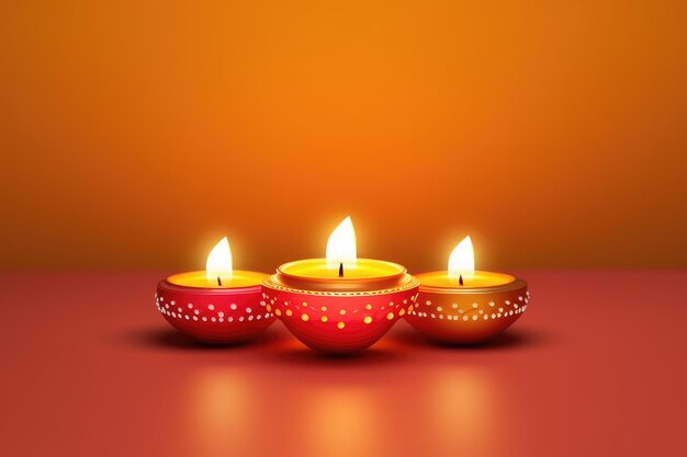 Foto buon diwali, festa delle candele.