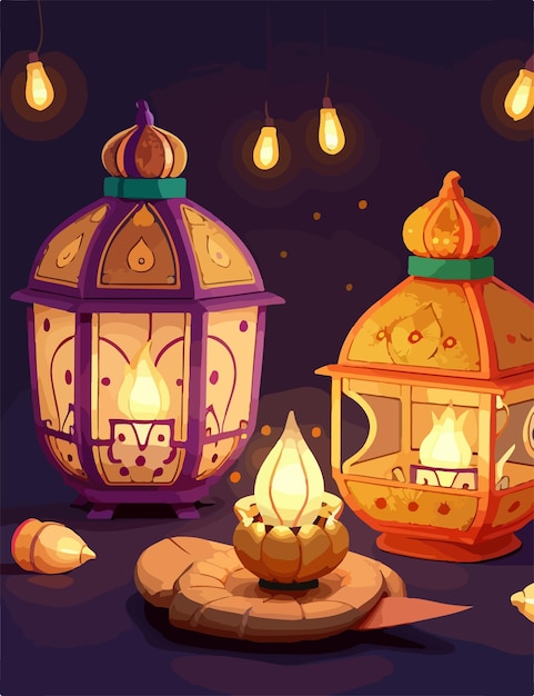 Happy diwali colorful background