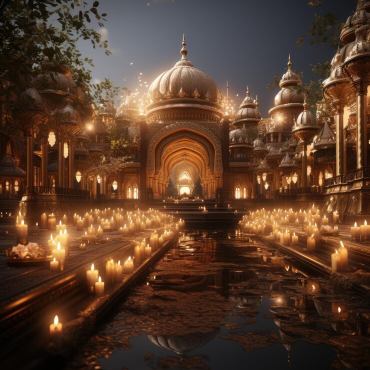 Premium AI Image Happy Diwali Diwali background Artificial intelligence