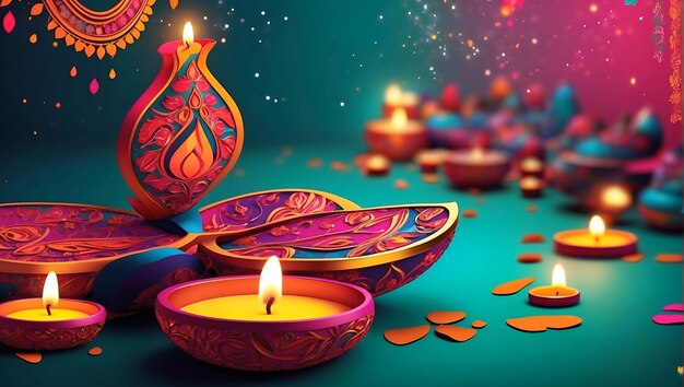 Happy Diwali Wallpaper Background