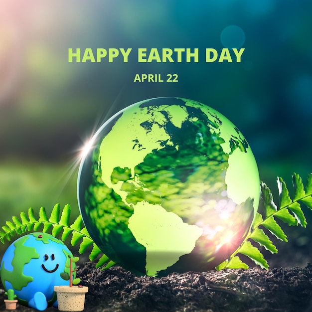 Happy Earth Day Red de aarde