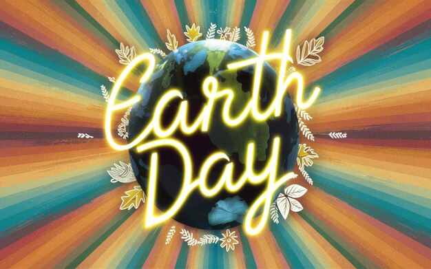 Photo happy earth day