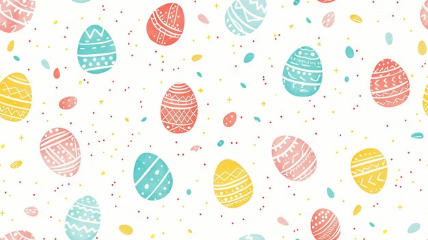 Photo happy easter card frame with gold and blue speckled easter eggs with copy space for text isolated on white background