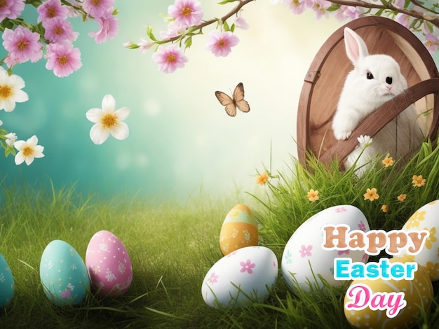 happy easter card