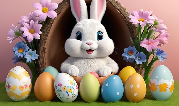 Happy Easter Day Background