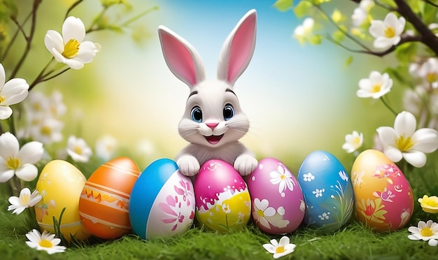 Happy Easter Day Background