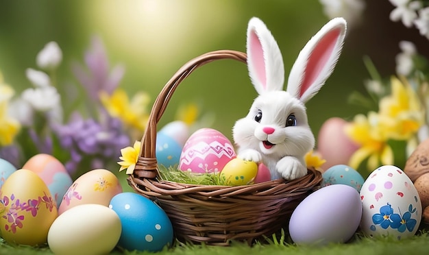 Happy Easter Day Background