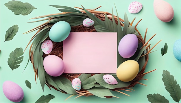 Happy Easter Day Concept