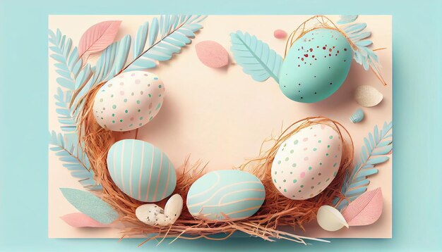 Happy Easter Day Concept