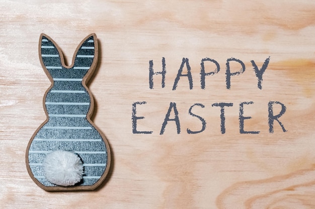 Photo happy easter greeting card or banner for website