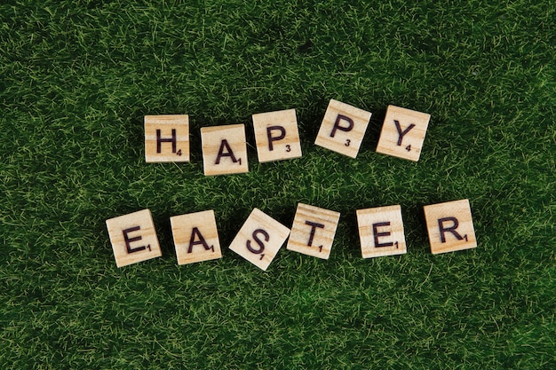 Happy Easter greeting card message