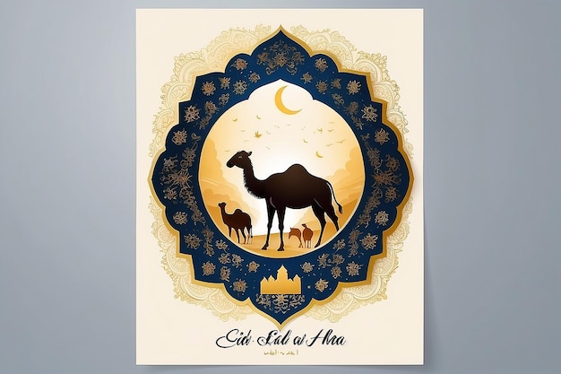 Foto poster per l'eid al-adha