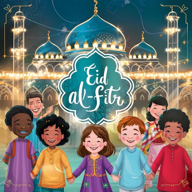 Photo happy eid al fitr