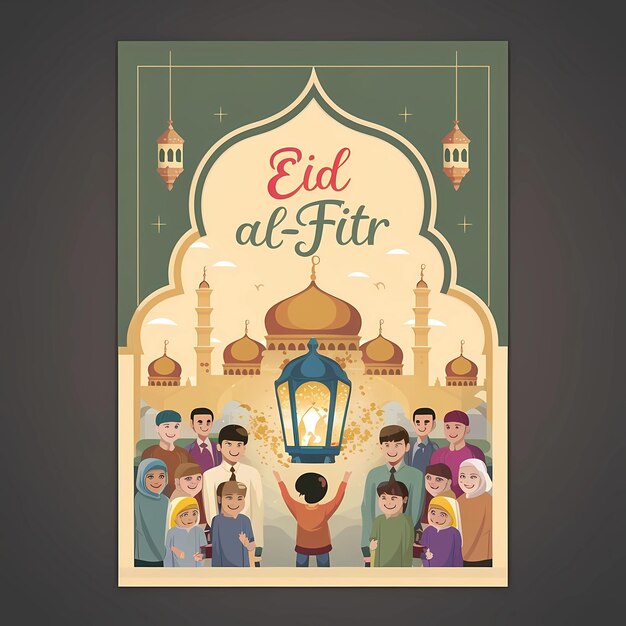 Photo happy eid al fitr