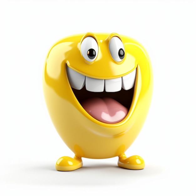 happy face yellow emoji