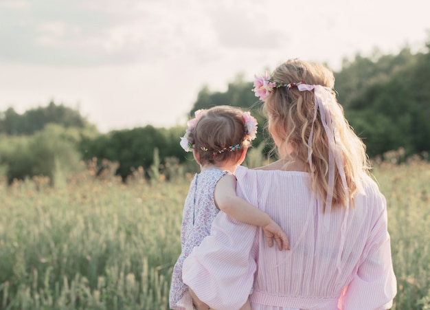 Happy family outdoor