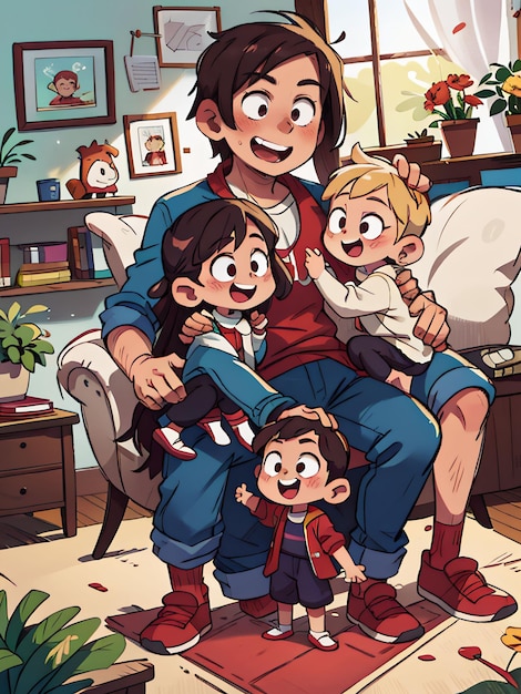 a happy family