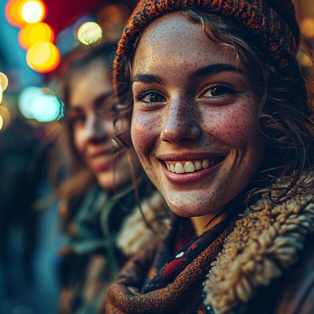 Happy fashionable women with bags