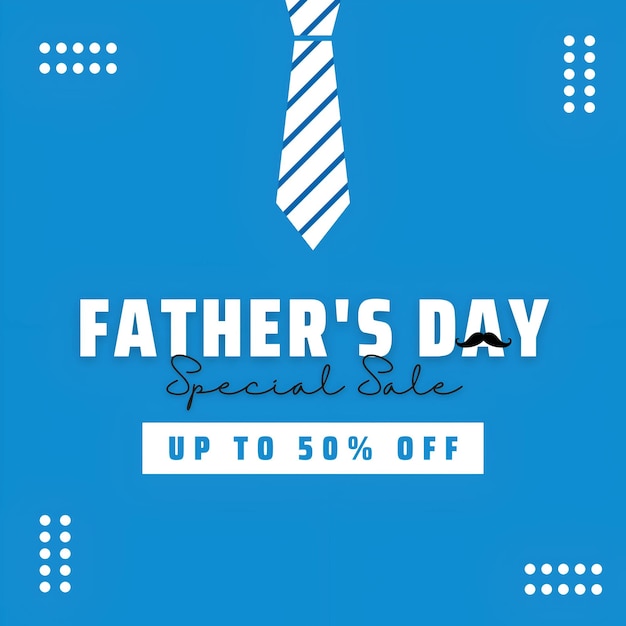 Photo happy fathers day banner