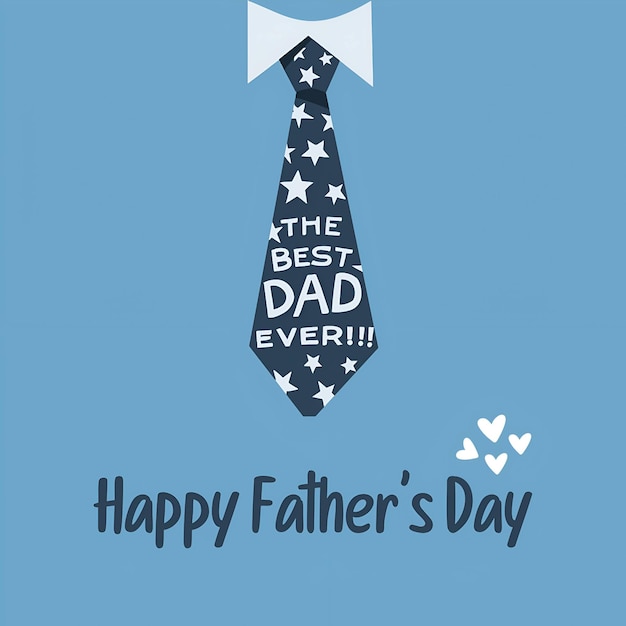 Photo happy fathers day banner