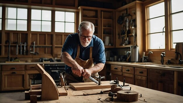 Photo happy fathers day enjoy a day filled with woodworking