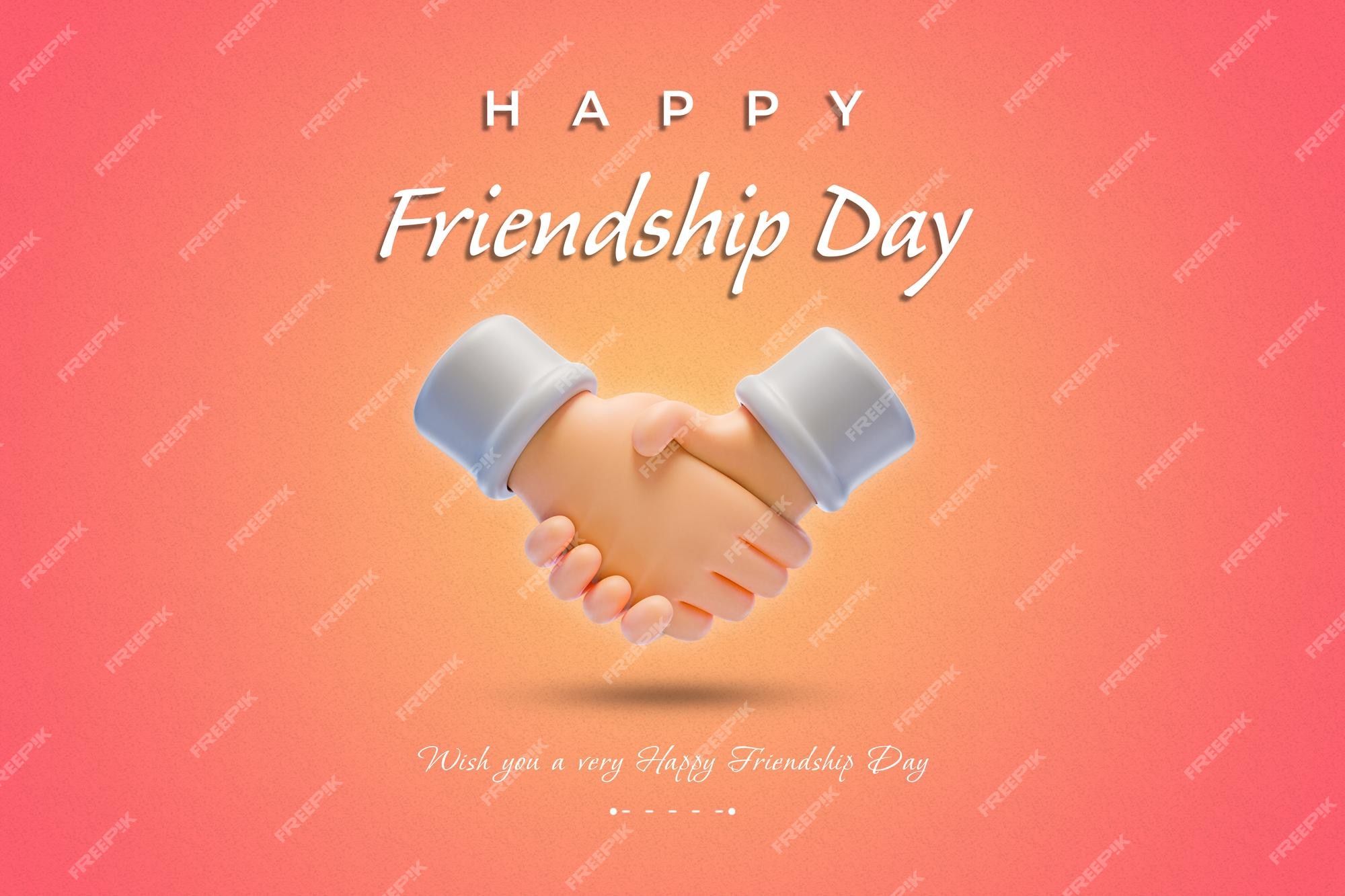 Happy International Friendship Day!