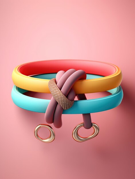 Happy Friendship Day bracelets wristbands for best friends Ai Generated