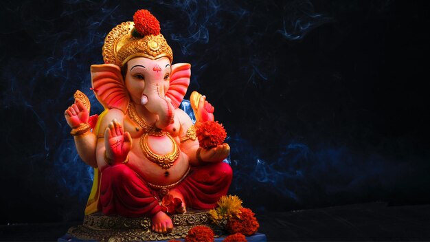 Photo happy ganesh chaturthi social media post