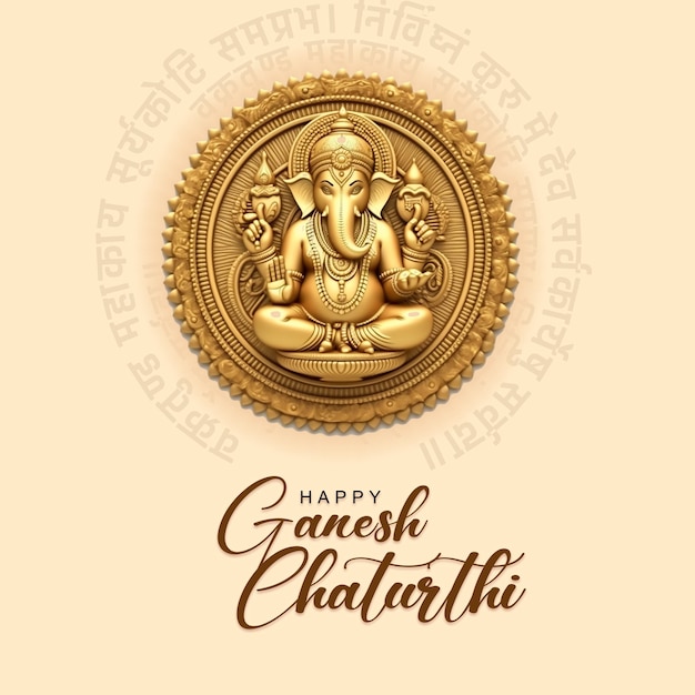 Photo happy ganesh chaturthi