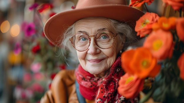 Foto happy grandma parisienne on grandmothers day concept family reunion sophisticated elegance grandmother and granddaughter parisian lifestyle celebrating generations