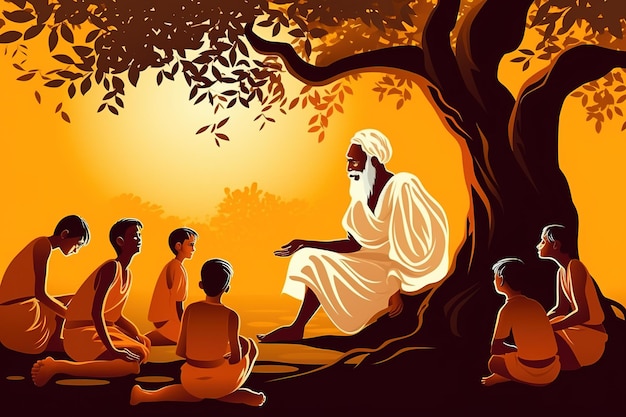 Happy Guru Purnima Generative ai