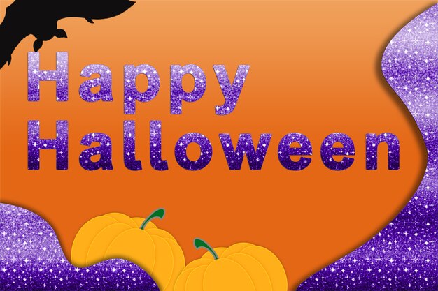 Happy halloween background illustration