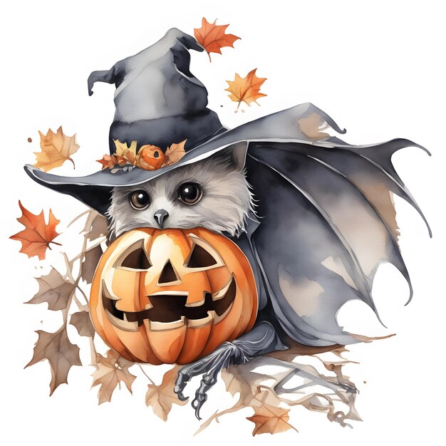 Happy Halloween Design Halloween Clipart Generative AI