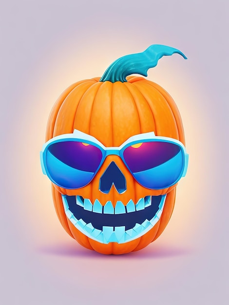 Happy Halloween Mask Madness Skulls and Pumpkins Galore