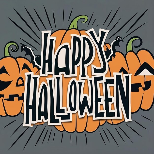 Photo happy halloween poster design