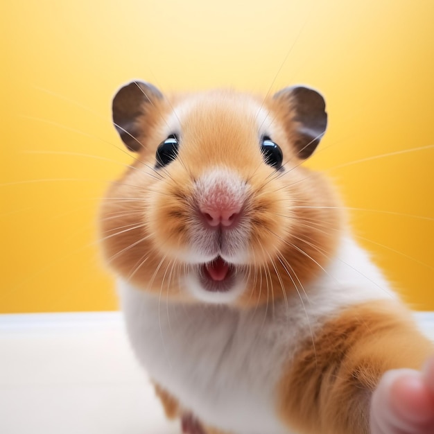 Happy hamster