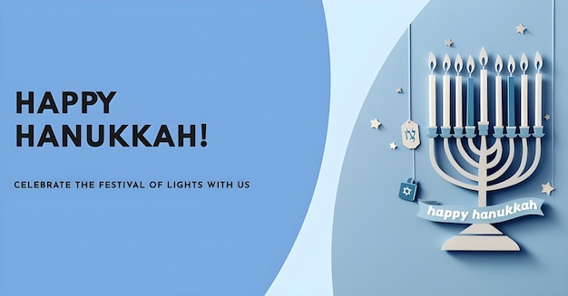 Happy Hannukah Greeting Card